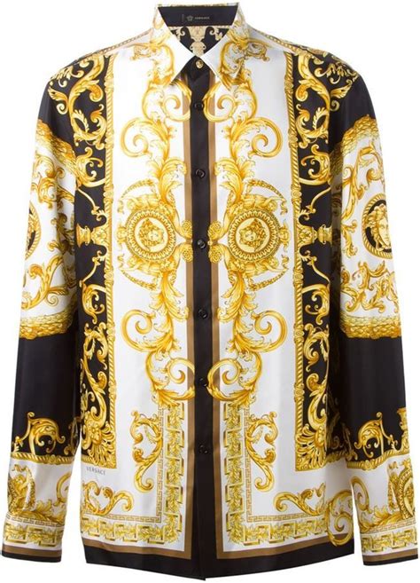 versace similar shirt|vintage versace style shirts.